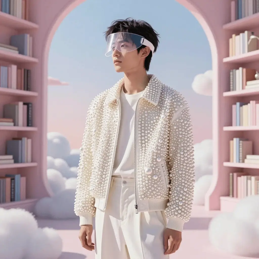 A cinematic landscape representing multiple image styles